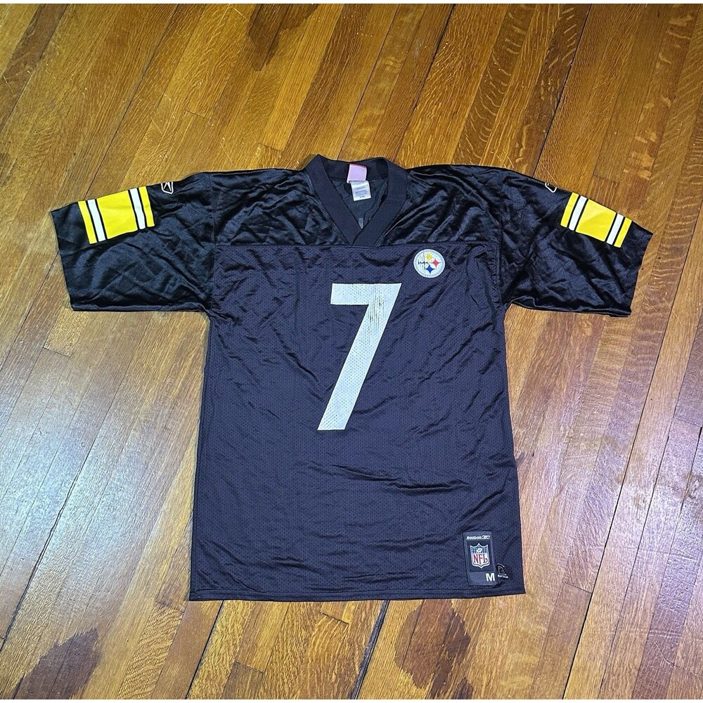 Reebok Ben Roethlisberger Pittsburgh Steelers Jersey Medium NFL Football